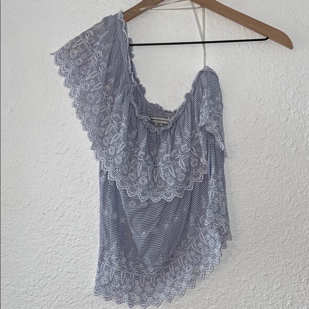 American Eagle One Shoulder Top